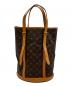 LOUIS VUITTON（ルイ ヴィトン）の古着「ショルダーバッグ/モノグラム/バケットPM」｜ブラウン