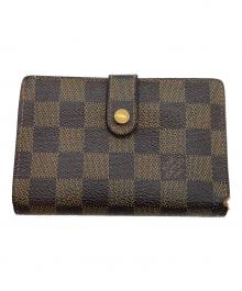 LOUIS VUITTON（ルイ ヴィトン）の古着「2つ折り財布/ポルトフォイユ・ヴィエノワ」｜ブラウン