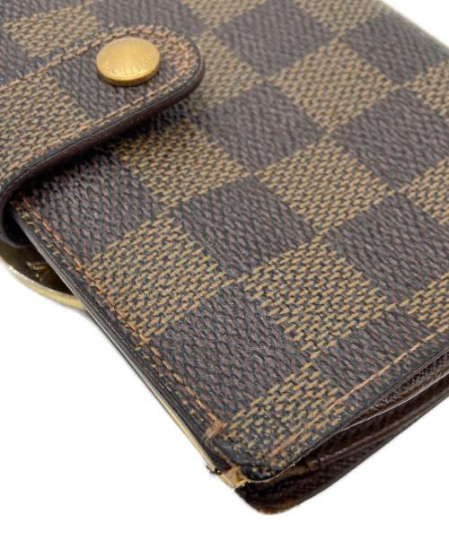 LOUIS VUITTON（ルイ ヴィトン）LOUIS VUITTON (ルイ ヴィトン) 2つ折り財布/ポルトフォイユ・ヴィエノワ ブラウンの古着・服飾アイテム
