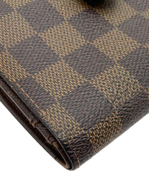 LOUIS VUITTON（ルイ ヴィトン）LOUIS VUITTON (ルイ ヴィトン) 2つ折り財布/ポルトフォイユ・ヴィエノワ ブラウンの古着・服飾アイテム