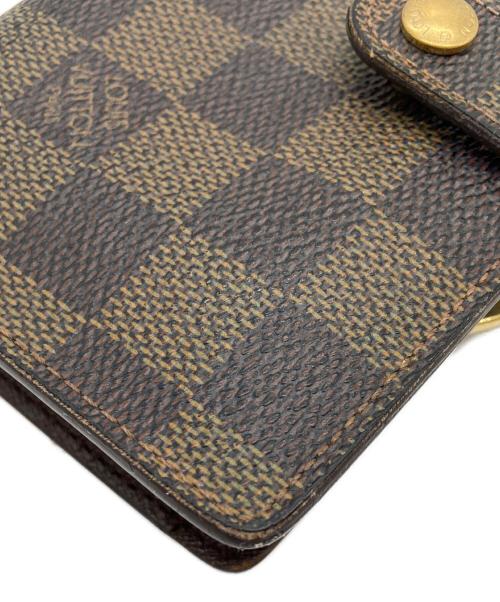 LOUIS VUITTON（ルイ ヴィトン）LOUIS VUITTON (ルイ ヴィトン) 2つ折り財布/ポルトフォイユ・ヴィエノワ ブラウンの古着・服飾アイテム