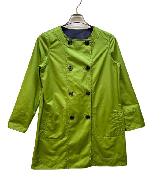 MACKINTOSH PHILOSOPHY（マッキントッシュ フィロソフィー）MACKINTOSH PHILOSOPHY (マッキントッシュ フィロソフィー) リバーシブルコート ネイビー×グリーン サイズ:Sの古着・服飾アイテム