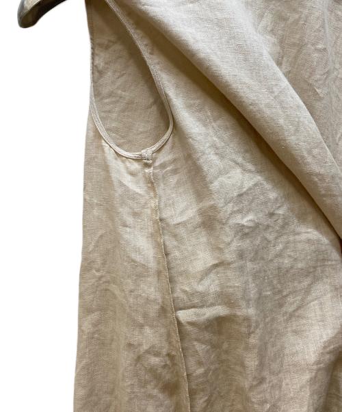 ANAYI（アナイ）ANAYI (アナイ) ノースリーブブラウス ベージュ サイズ:Mの古着・服飾アイテム