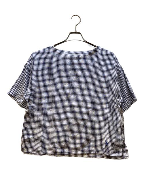ORCIVAL（オーシバル）ORCIVAL (オーシバル) 半袖ブラウス ブルー サイズ:Sの古着・服飾アイテム
