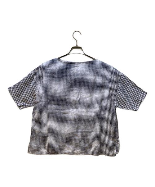 ORCIVAL（オーシバル）ORCIVAL (オーシバル) 半袖ブラウス ブルー サイズ:Sの古着・服飾アイテム
