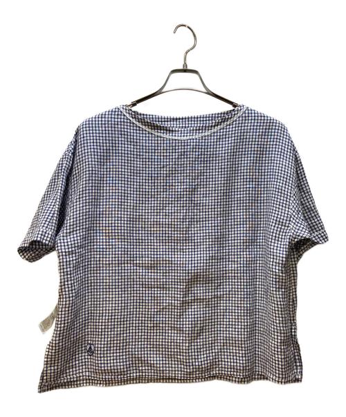 ORCIVAL（オーシバル）ORCIVAL (オーシバル) 半袖ブラウス ブルー サイズ:Sの古着・服飾アイテム