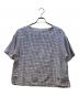 ORCIVAL（オーシバル）の古着「半袖ブラウス」｜ブルー