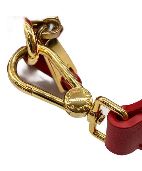 FURLA（フルラ）FURLA (フルラ) ショルダーバッグ レッドの古着・服飾アイテム