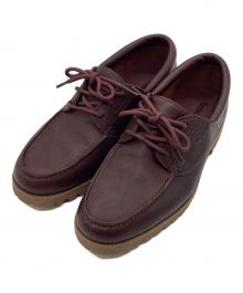 Timberland（ティンバーランド）の古着「Timberland/Uチップシューズ/27cm」｜ボルドー