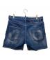 DSQUARED2 (ディースクエアード) デニムハーフパンツ インディゴ サイズ:50：11000円