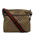 GUCCIグッチ）の古着「ショルダーバッグ」｜ベージュ