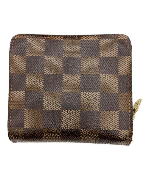 LOUIS VUITTON（ルイ ヴィトン）LOUIS VUITTON (ルイ ヴィトン) 2つ折り財布//コンパクトジップ/ダミエ ブラウンの古着・服飾アイテム