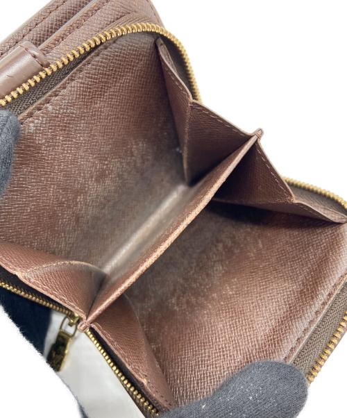 LOUIS VUITTON（ルイ ヴィトン）LOUIS VUITTON (ルイ ヴィトン) 2つ折り財布//コンパクトジップ/ダミエ ブラウンの古着・服飾アイテム