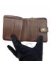 中古・古着 LOUIS VUITTON (ルイ ヴィトン) 2つ折り財布//コンパクトジップ/ダミエ ブラウン：15000円