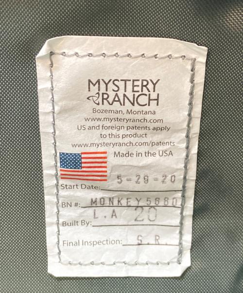 MYSTERY RANCH（ミステリーランチ）MYSTERY RANCH (ミステリーランチ) ウエストバッグ オリーブの古着・服飾アイテム