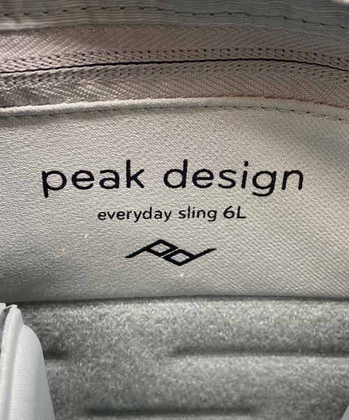 peak design（ピークデザイン）peak design (ピークデザイン) エブリデイスリング6L/カメラバッグ ブラックの古着・服飾アイテム