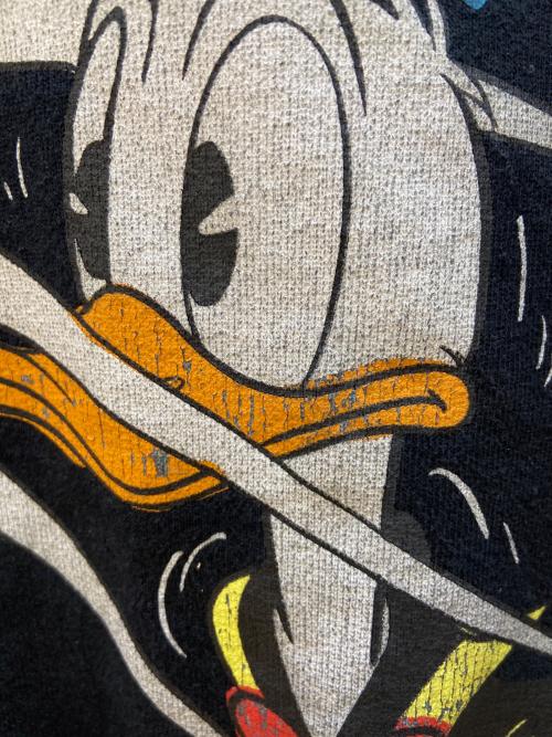 DISNEY（ディズニー）DISNEY (ディズニー) GUCCI (グッチ) プルオーバーパーカー/DONALD DUCK Hoodie ブラック サイズ:XXLの古着・服飾アイテム