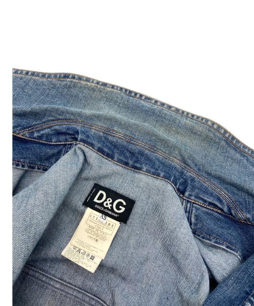 DOLCE & GABBANA（ドルチェ＆ガッバーナ）DOLCE & GABBANA (ドルチェ＆ガッバーナ) デニムジャケット インディゴ サイズ:XSの古着・服飾アイテム