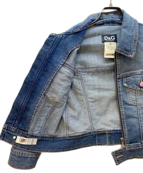 DOLCE & GABBANA（ドルチェ＆ガッバーナ）DOLCE & GABBANA (ドルチェ＆ガッバーナ) デニムジャケット インディゴ サイズ:XSの古着・服飾アイテム