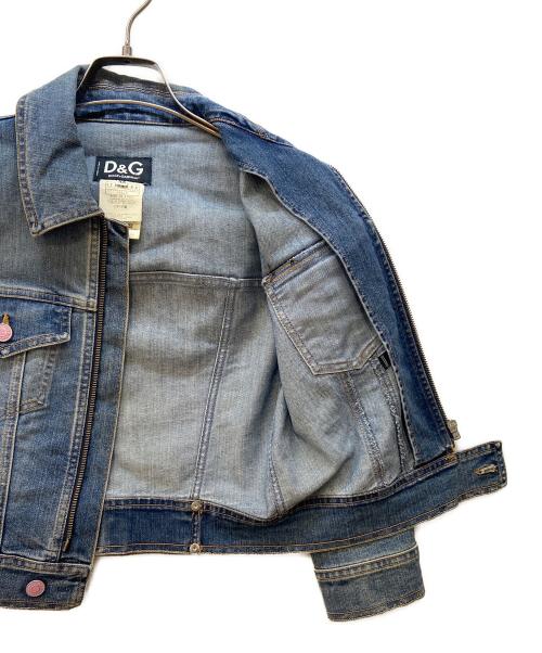 DOLCE & GABBANA（ドルチェ＆ガッバーナ）DOLCE & GABBANA (ドルチェ＆ガッバーナ) デニムジャケット インディゴ サイズ:XSの古着・服飾アイテム