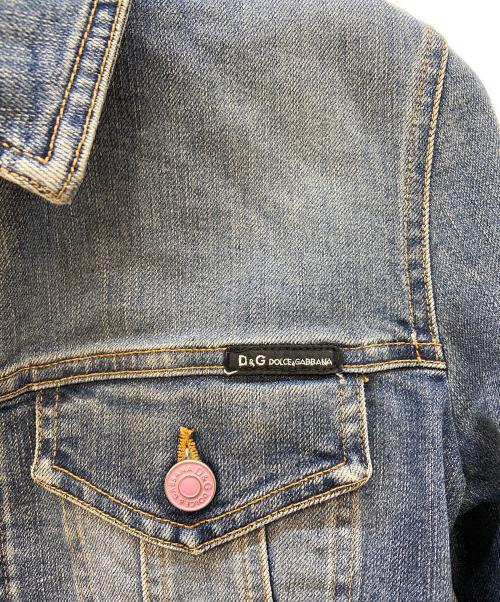DOLCE & GABBANA（ドルチェ＆ガッバーナ）DOLCE & GABBANA (ドルチェ＆ガッバーナ) デニムジャケット インディゴ サイズ:XSの古着・服飾アイテム
