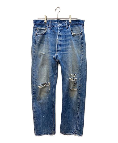 LEVI'S（リーバイス）LEVI'S (リーバイス) デニムパンツ/501/ボタン裏刻印6/両耳シングル/70年代 インディゴ サイズ:不明の古着・服飾アイテム