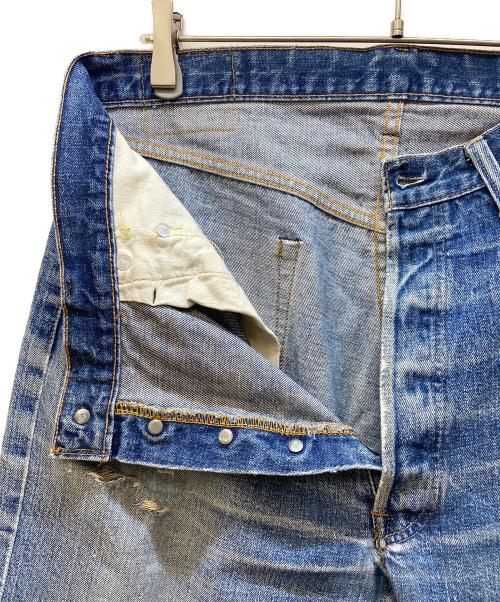 LEVI'S（リーバイス）LEVI'S (リーバイス) デニムパンツ/501/ボタン裏刻印6/両耳シングル/70年代 インディゴ サイズ:不明の古着・服飾アイテム