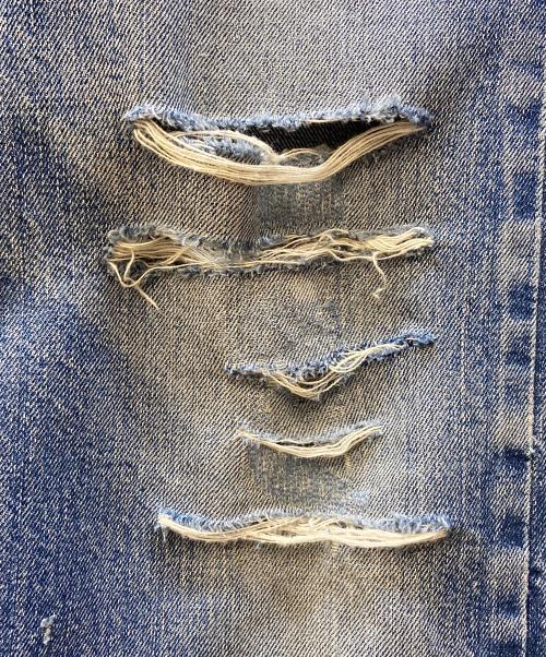 LEVI'S（リーバイス）LEVI'S (リーバイス) デニムパンツ/501/ボタン裏刻印6/両耳シングル/70年代 インディゴ サイズ:不明の古着・服飾アイテム