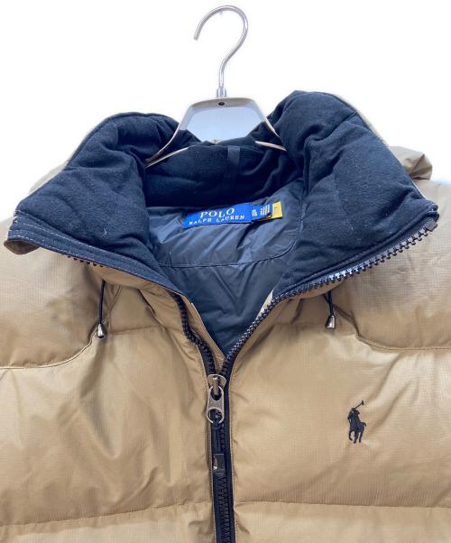 POLO RALPH LAUREN（ポロ・ラルフローレン）POLO RALPH LAUREN (ポロ・ラルフローレン) ビックポニー/ダウンベスト カーキ サイズ:XLの古着・服飾アイテム