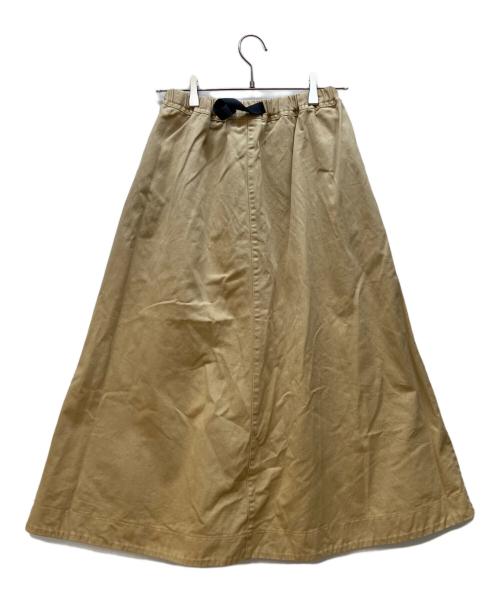 GRAMICCI（グラミチ）GRAMICCI (グラミチ) ロングスカート ベージュ サイズ:Mの古着・服飾アイテム