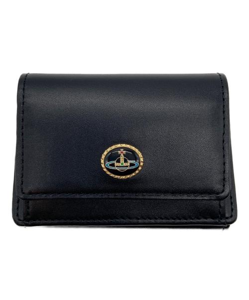 Vivienne Westwood（ヴィヴィアンウエストウッド）Vivienne Westwood (ヴィヴィアンウエストウッド) 3つ折り財布/VINTAGE ORB ブラックの古着・服飾アイテム