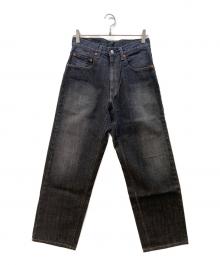 LEVI'S（リーバイス）の古着「ワイドデニムパンツ」｜ブラック
