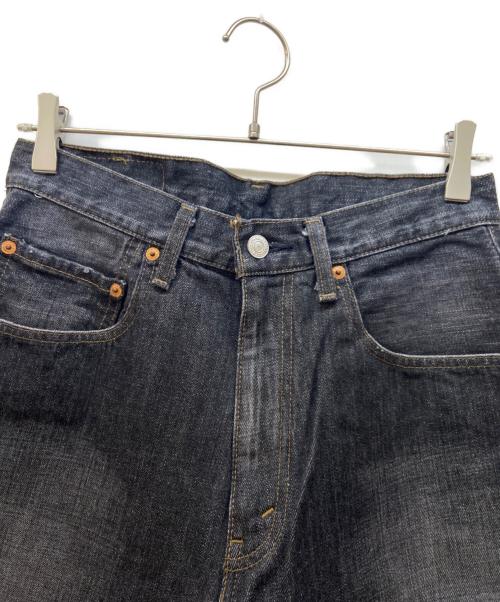 LEVI'S（リーバイス）LEVI'S (リーバイス) ワイドデニムパンツ ブラック サイズ:29インチの古着・服飾アイテム