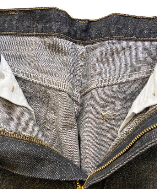 LEVI'S（リーバイス）LEVI'S (リーバイス) ワイドデニムパンツ ブラック サイズ:29インチの古着・服飾アイテム