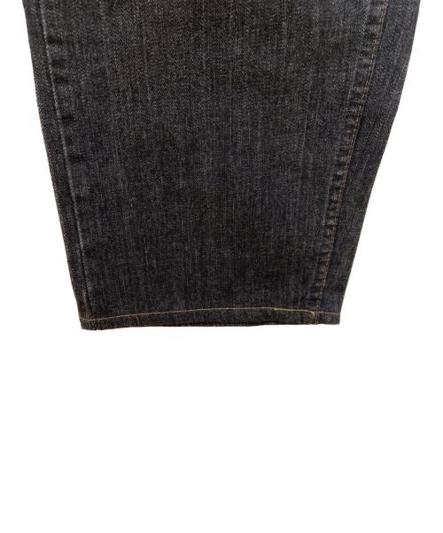 LEVI'S（リーバイス）LEVI'S (リーバイス) ワイドデニムパンツ ブラック サイズ:29インチの古着・服飾アイテム
