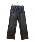 LEVI'Sリーバイス）の古着「ワイドデニムパンツ/902/ボタンフライ」｜グレー