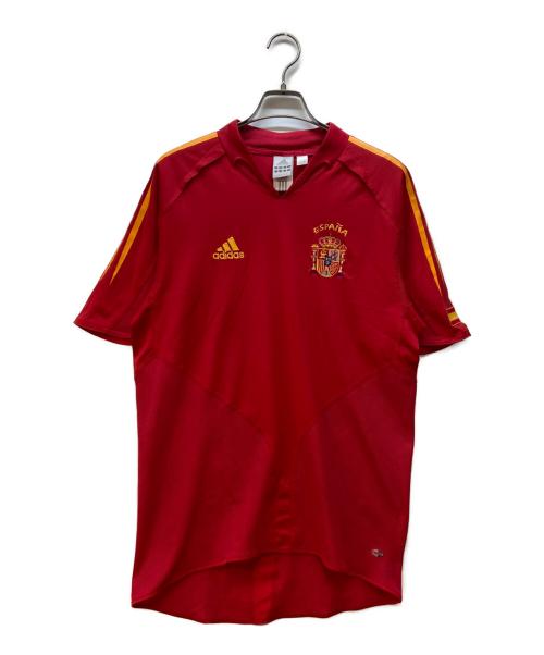 adidas（アディダス）adidas (アディダス) ゲームシャツ/スペイン代表 レッド サイズ:Mの古着・服飾アイテム