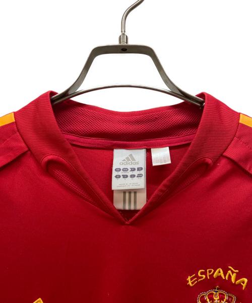 adidas（アディダス）adidas (アディダス) ゲームシャツ/スペイン代表 レッド サイズ:Mの古着・服飾アイテム