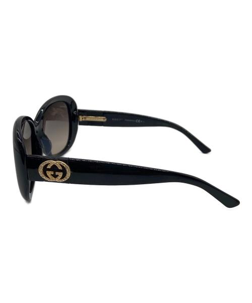 GUCCI（グッチ）GUCCI (グッチ) サングラス ブラックの古着・服飾アイテム