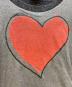 中古・古着 Vivienne Westwood RED LABEL (ヴィヴィアンウエストウッドレッドレーベル) 半袖カットソー グレー×ブラック×レッド サイズ:2：6000円