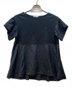 Vivienne Westwood RED LABELヴィヴィアンウエストウッドレッドレーベル）の古着「半袖ブラウス」｜ブラック