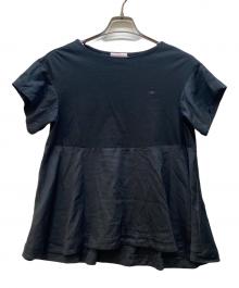 Vivienne Westwood RED LABEL（ヴィヴィアンウエストウッドレッドレーベル）の古着「半袖ブラウス」｜ブラック
