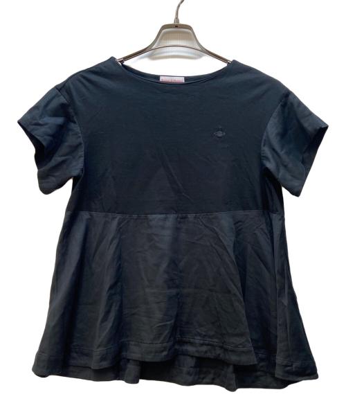 Vivienne Westwood RED LABEL（ヴィヴィアンウエストウッドレッドレーベル）Vivienne Westwood RED LABEL (ヴィヴィアンウエストウッドレッドレーベル) 半袖ブラウス ブラック サイズ:2の古着・服飾アイテム