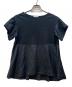 Vivienne Westwood RED LABEL（ヴィヴィアンウエストウッドレッドレーベル）の古着「半袖ブラウス」｜ブラック