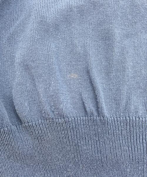 Vivienne Westwood（ヴィヴィアンウエストウッド）Vivienne Westwood (ヴィヴィアンウエストウッド) 薄手ニット ネイビー サイズ:Sの古着・服飾アイテム