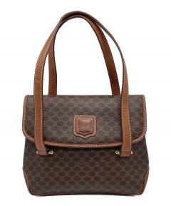 中古・古着通販】CELINE (セリーヌ) マカダム柄ミニボストンバッグ