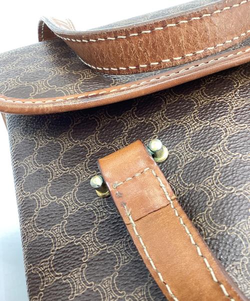 CELINE（セリーヌ）CELINE (セリーヌ) ハンドバッグ/マカダム ブラウンの古着・服飾アイテム