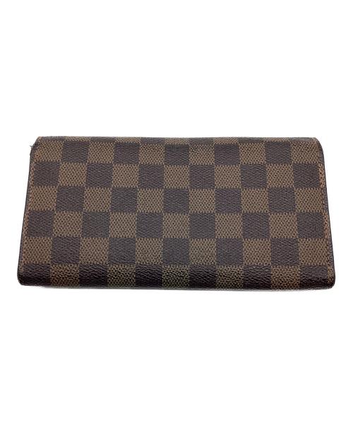LOUIS VUITTON（ルイ ヴィトン）LOUIS VUITTON (ルイ ヴィトン) 長財布/ダミエ/ポルトフォイユ・サラ ブラウンの古着・服飾アイテム