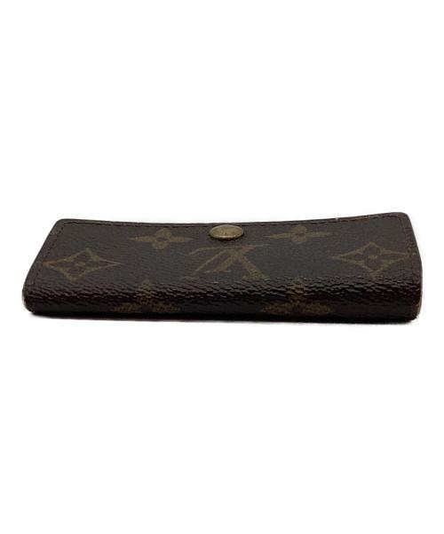 LOUIS VUITTON（ルイ ヴィトン）LOUIS VUITTON (ルイ ヴィトン) キーケース/モノグラム・ミュルティクレ4 ブラウンの古着・服飾アイテム