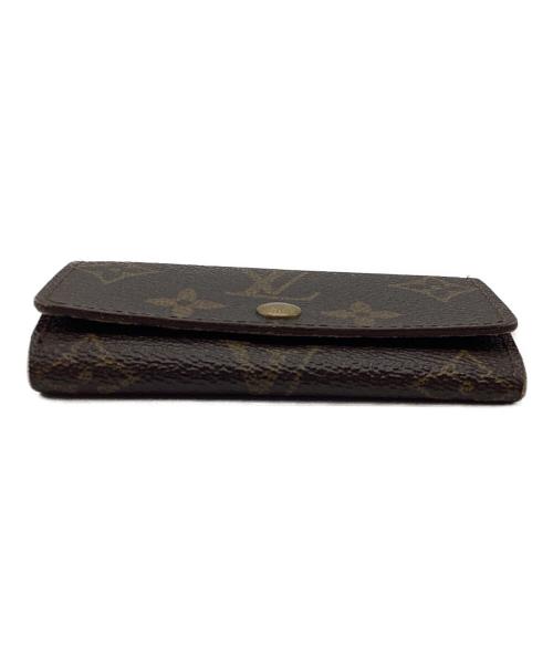 LOUIS VUITTON（ルイ ヴィトン）LOUIS VUITTON (ルイ ヴィトン) キーケース/モノグラム・ミュルティクレ4 ブラウンの古着・服飾アイテム